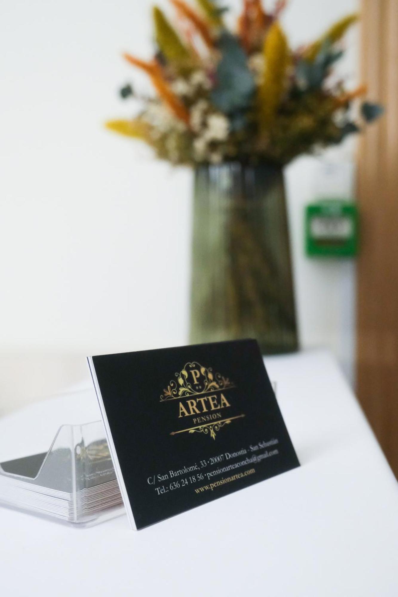 Pension Artea San Sebastián Exteriör bild